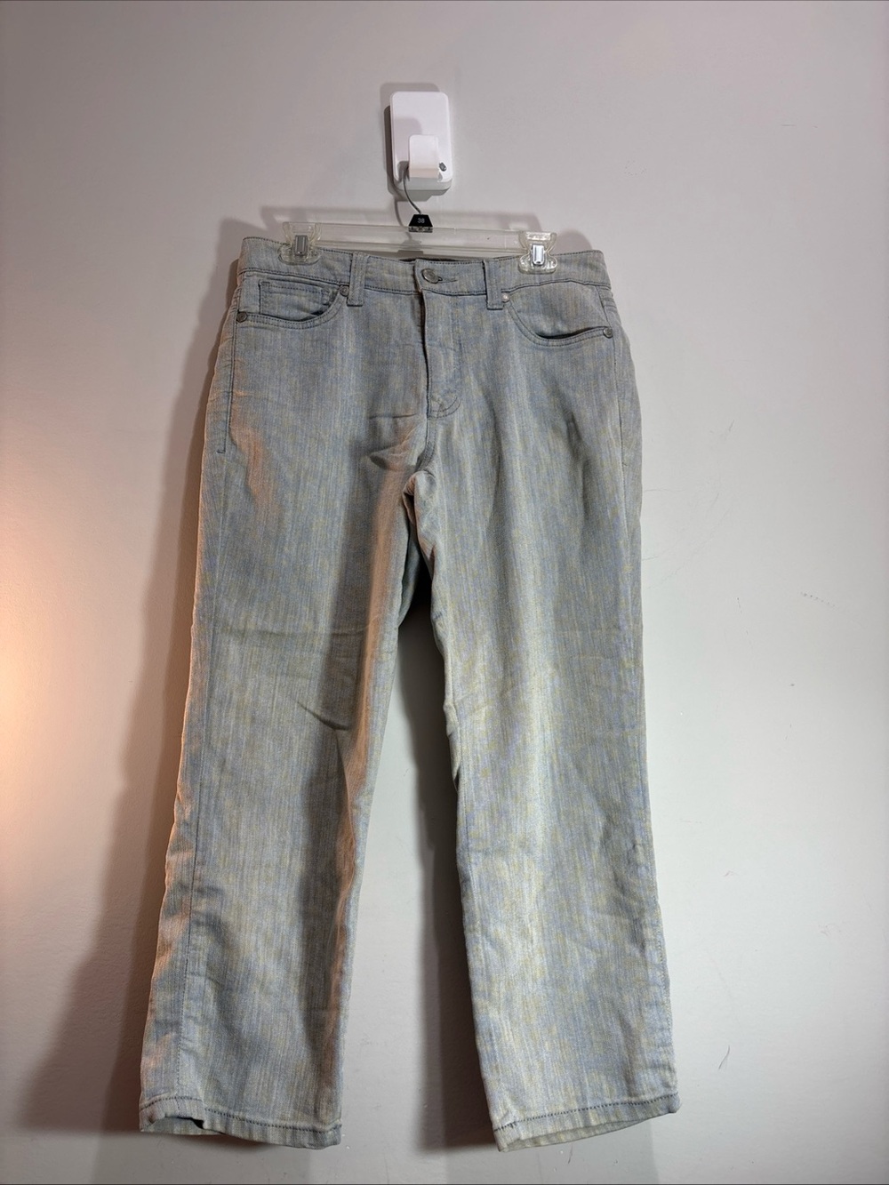 Nine West BoHo Light Blue Women's Straight-Leg Jeans. J-75